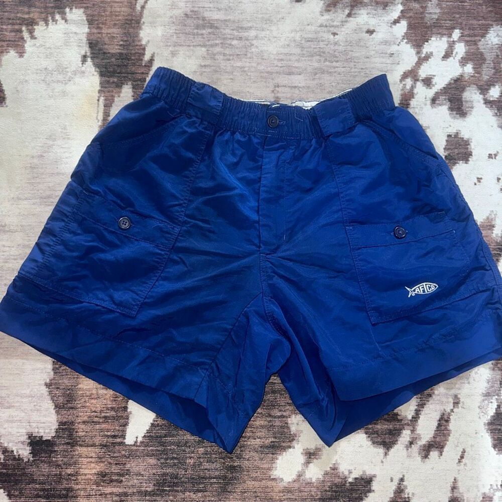 Aftco Fishing Shorts Men’s Blue
